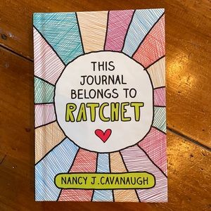 “This Journal Belongs To Ratchet” book -New